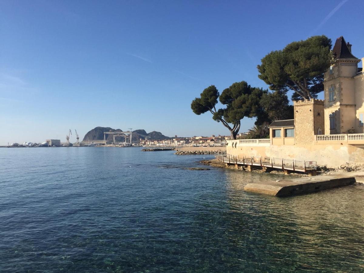 Duplex La Ciotat - Superbe 85 M2 - 6 Pers - 3 Chambres - Climatisation - Vue Mer Et Proche Du Vieux Port La Ciotat Kültér fotó
